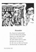 Das Bienenjahr "Der Novemberspruch"